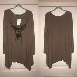 Boutique Deer Top